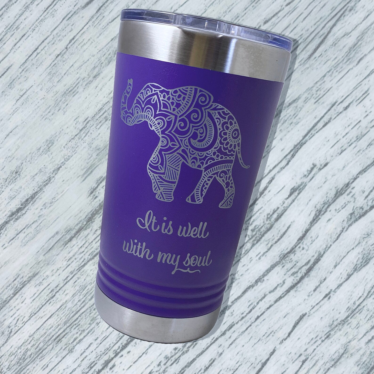 Elephant Tumbler custom engraved coffee mug tumbler with Etsy