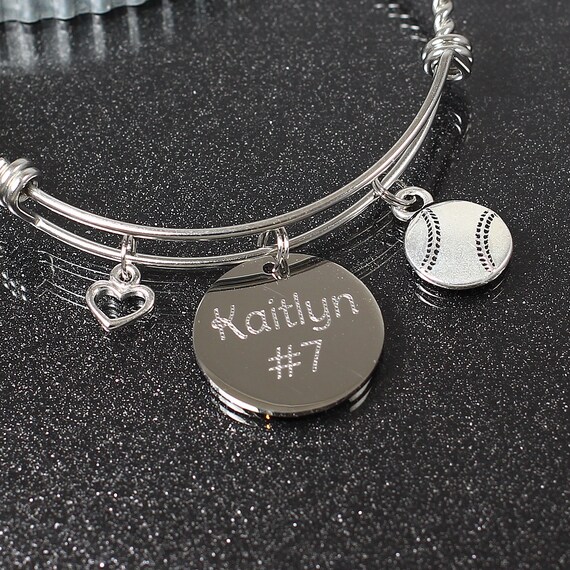 Softball Hypoallergenic Softball Moms Necklace Softball Jewelry US Softball Necklace Softball Necklace Softball Necklace US United States Softball Team Necklace Adjustable 15 to 18 Inches