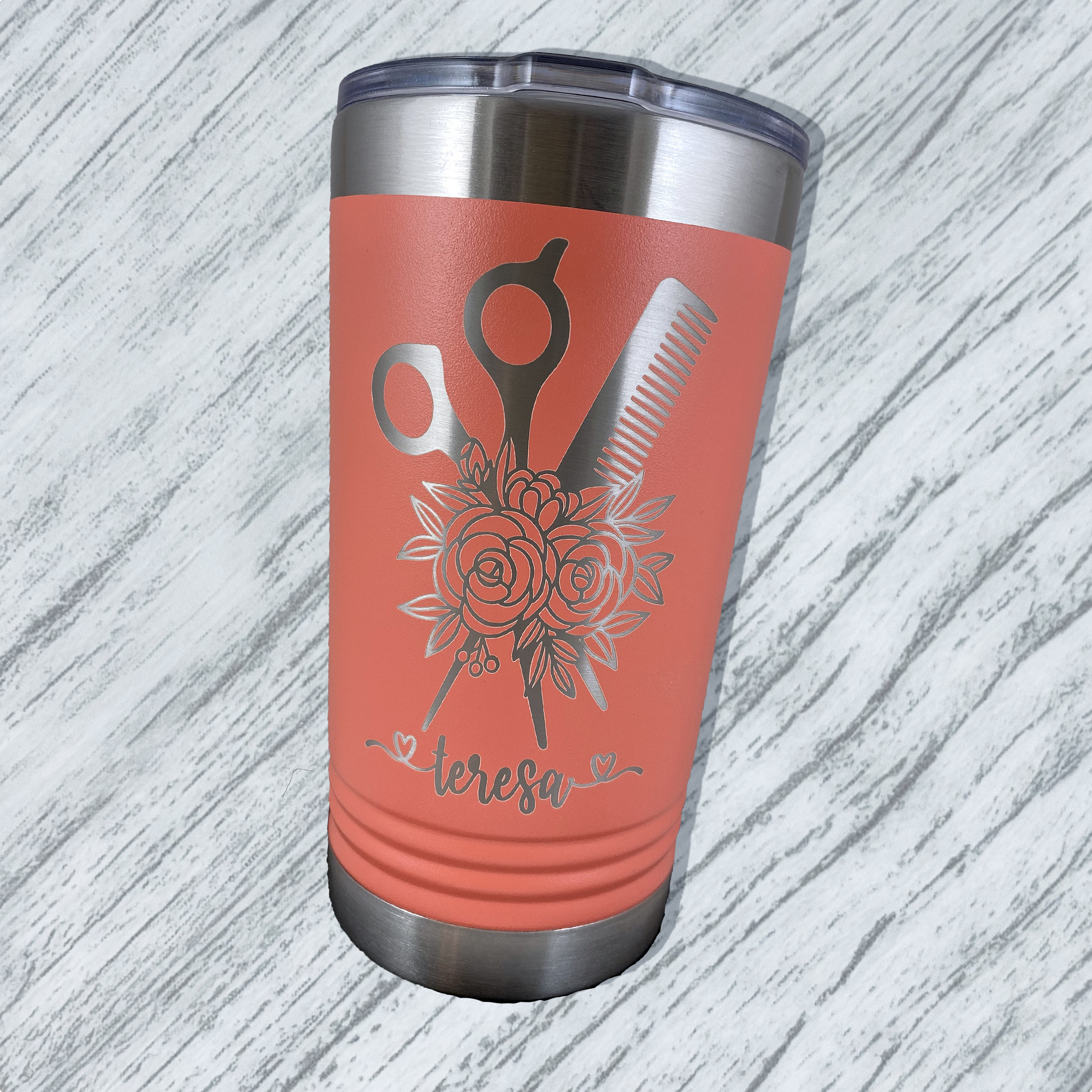 Hair Stylist Tumbler personalized hair dresser gift custom Etsy