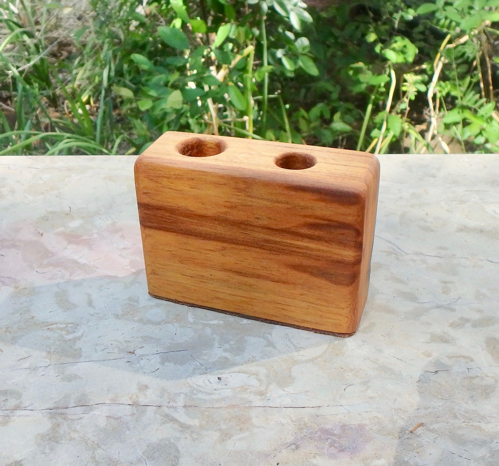 Wood Pen Holder Eyedropper Fountain Pen & Ink Holder The Etsy