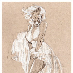 A4 Art Print - Marilyn Monroe