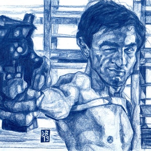 A4 Art Print - Taxi Driver