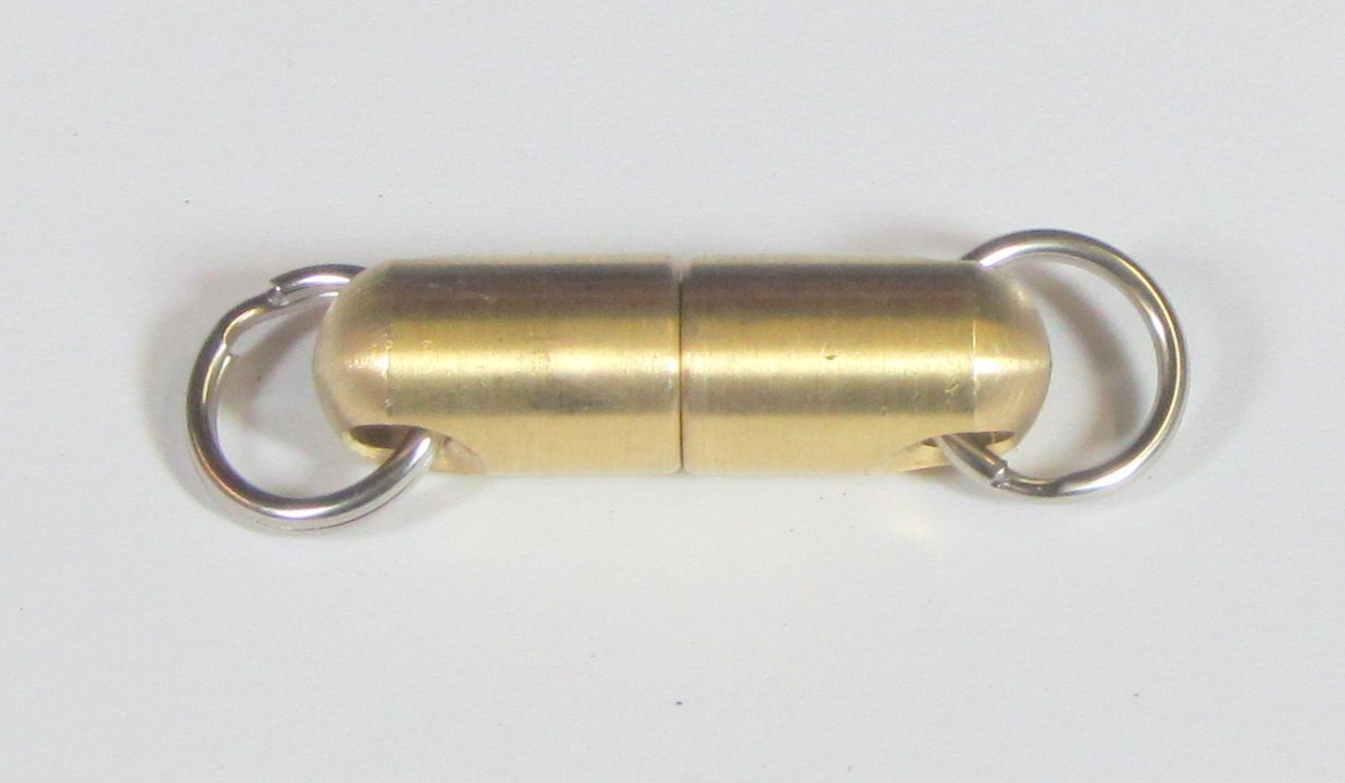hele Fortrolig Luftpost Strong Brass Keychain Magnet Quick Connect Release - Etsy