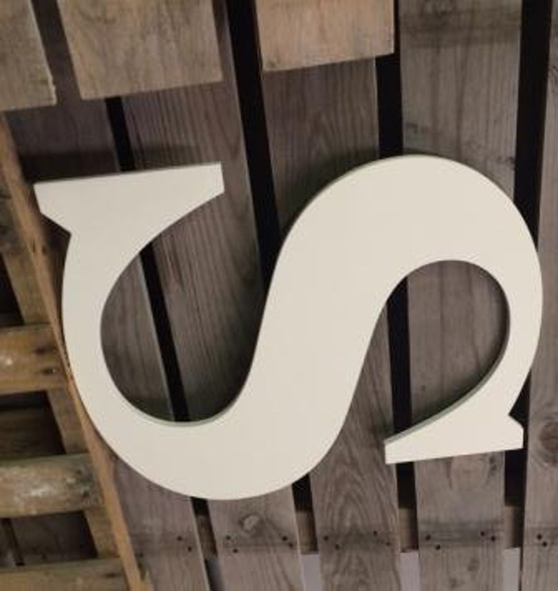 Large Wooden Letter Wedding Guest Book Woodland Wedding Etsy