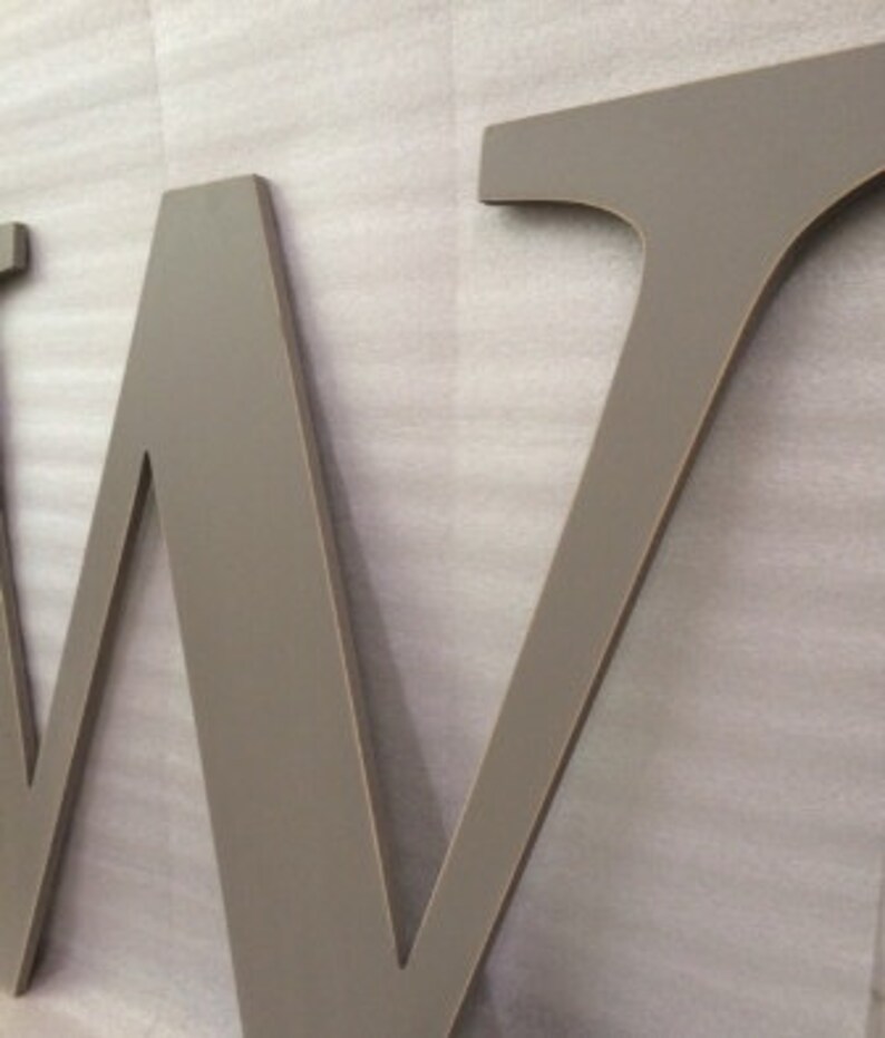 Large Wooden Letter Guest Book Letter Quick Ship Avail Etsy