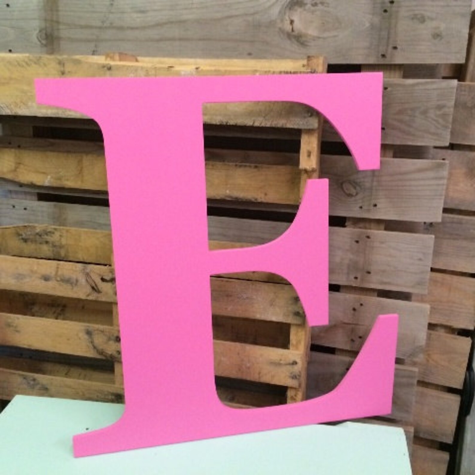 Wooden Letter E Custom Capital Alphabet Letters 30 All Etsy