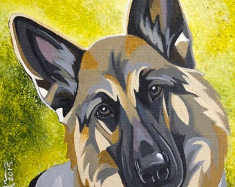 Note Cards - German Shepherd (set of 6)