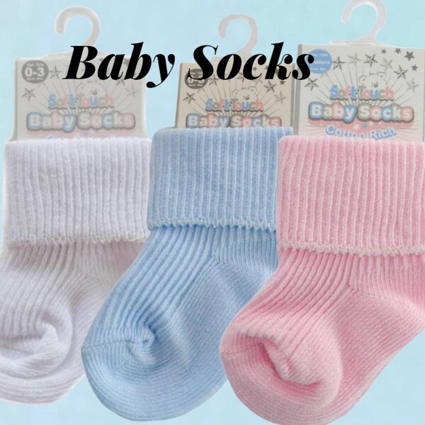 Baby Boy Socks Etsy