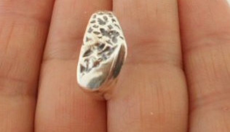 Silver Sterling Ring with Stamp 925 Vintage Silver Ring