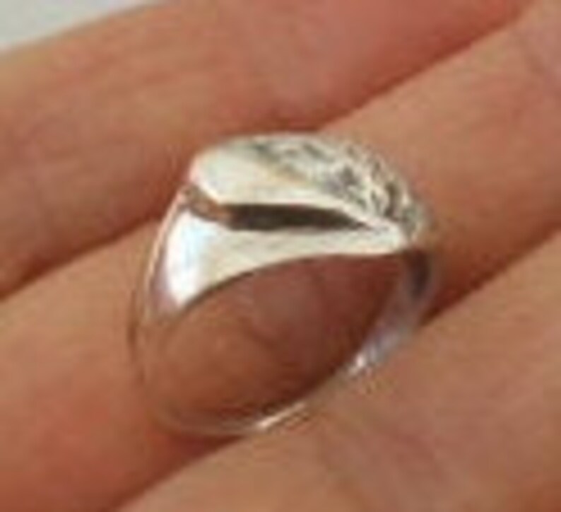 Silver Sterling Ring with Stamp 925 Vintage Silver Ring