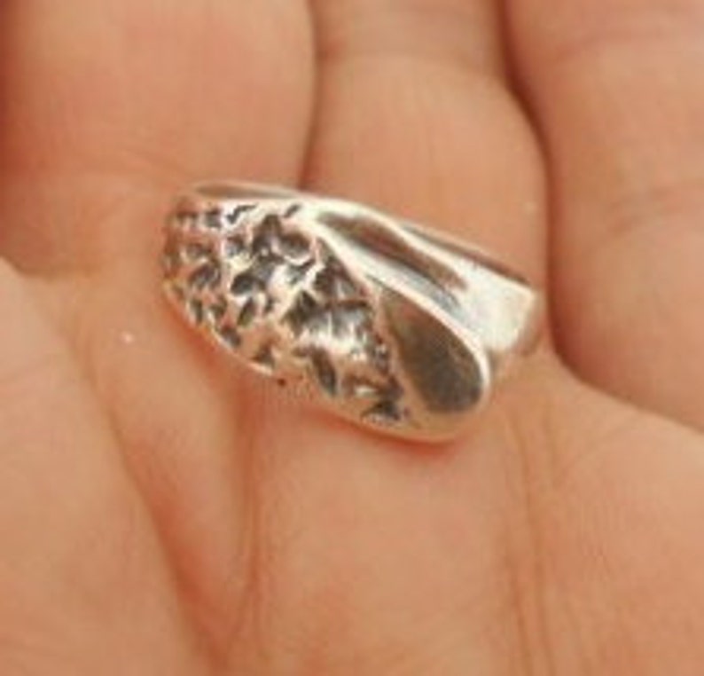 Silver Sterling Ring with Stamp 925 Vintage Silver Ring