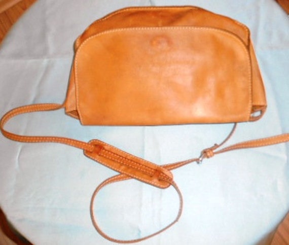 Vintage Bag Belsac Bag Beige Leather Bag. - Etsy