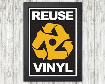 Reuse Vinyl - records, DJs, earth day, record day