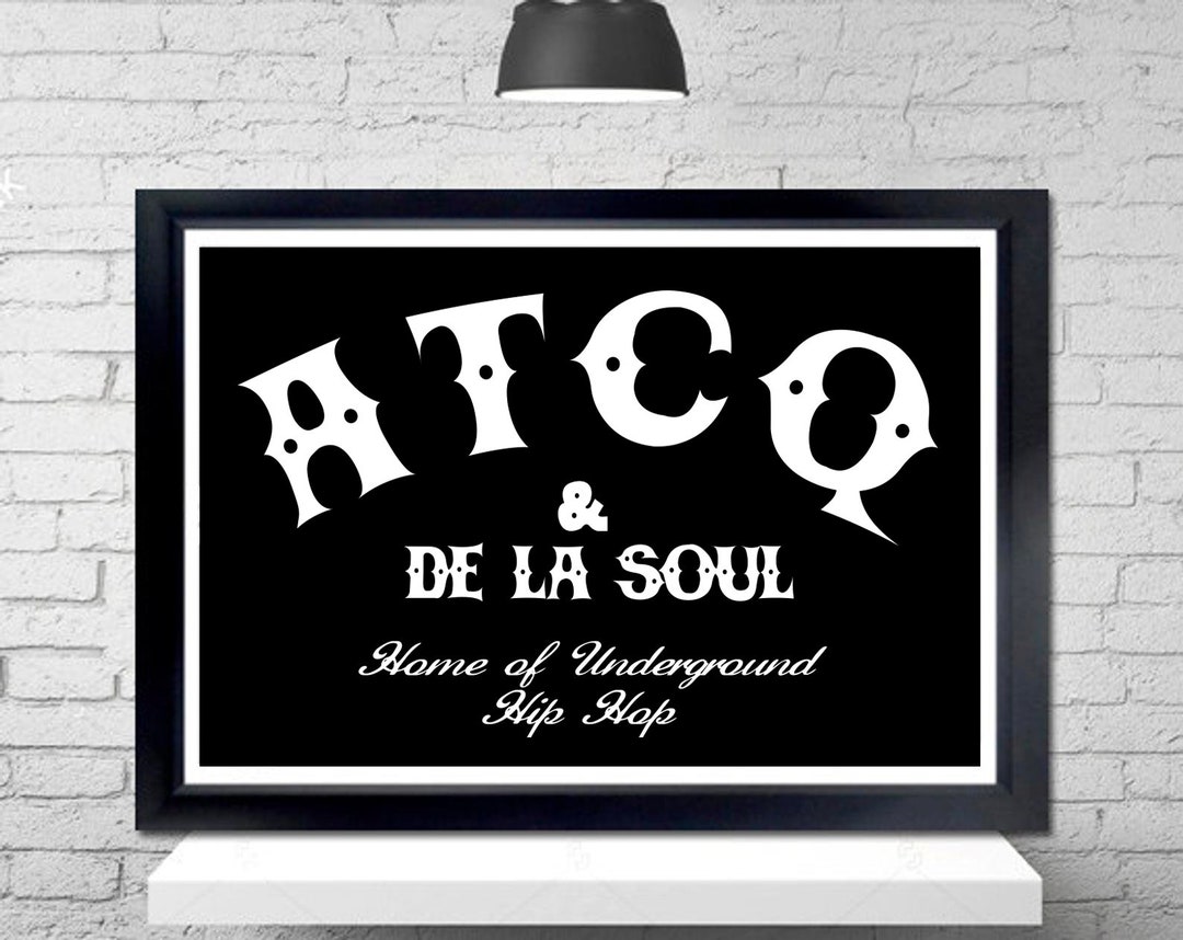 ATCQ & De La Soul Poster – 90s Hip Hop Wall Art - Etsy