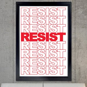 Resist Poster
