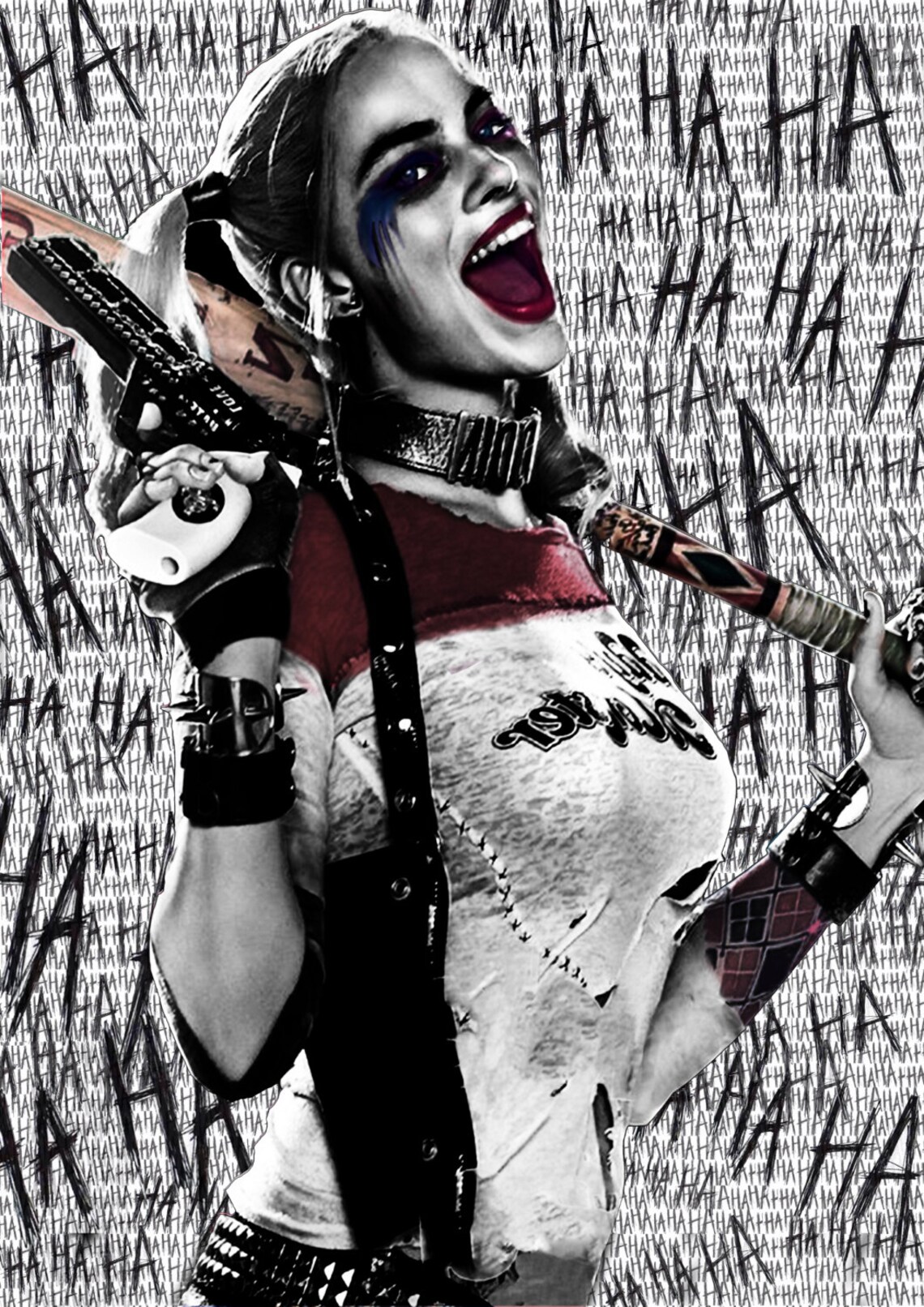 Harley Quinn Poster Etsy