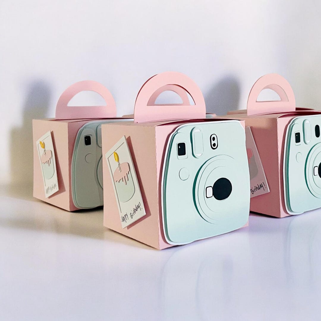 Instant Camera Favor Box: Birthday Party Treat Boxes - Etsy