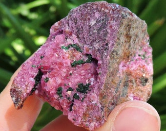 Drusy Pink Cobalt Calcite from DRC -  2.4 oz 74gm Crystal Mineral Stone for  in Store Shop - Rocks & Geodes, Birthday