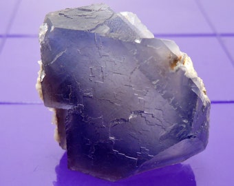 Blue Fluorite Specimen, 2" Inch 198gm Stone Raw Store Shop  Gift Mineral Crystal Sale Rocks & Geodes And Collection Collector Display