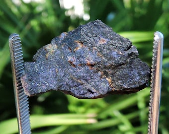 Exquisite Blue and Black Phosphosiderite Mineral Specimen from Portugal - 2" Inches, 75gm - Perfect for Birthday Gift - Rocks & Geodes