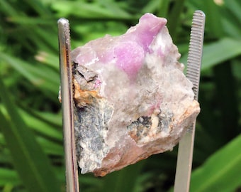 Pink Cobalt with Aragonite, 1.4" Inch 48gm Crystal Stone  Raw Store Shop    Mineral  Rocks & Geodes And  Display Birthday Gift