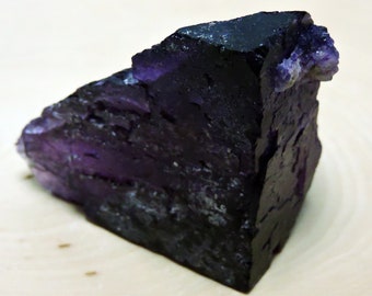 206g AA++ Purple Fluorite Crystal Specimen | 2.4" Inch, 60mm 6cm