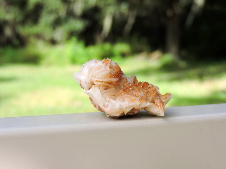 from Morocco Barite Natural Stone Crystals Gift Rock Raw Real Metaphysical Rare Shop Spiritual Specimen Store Birthday Vanadinite Stone