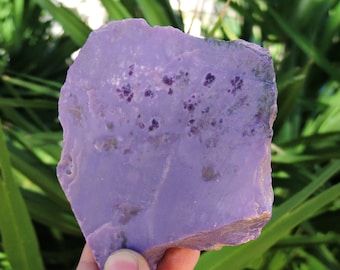 Exquisite 4" Inch Charoite Stone Specimen from Siberia: Perfect for Gifting or Display