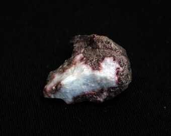 Larimar (Blue Pectolite) – Dominican Republic | Raw Matrix Specimen (1”, 14g)