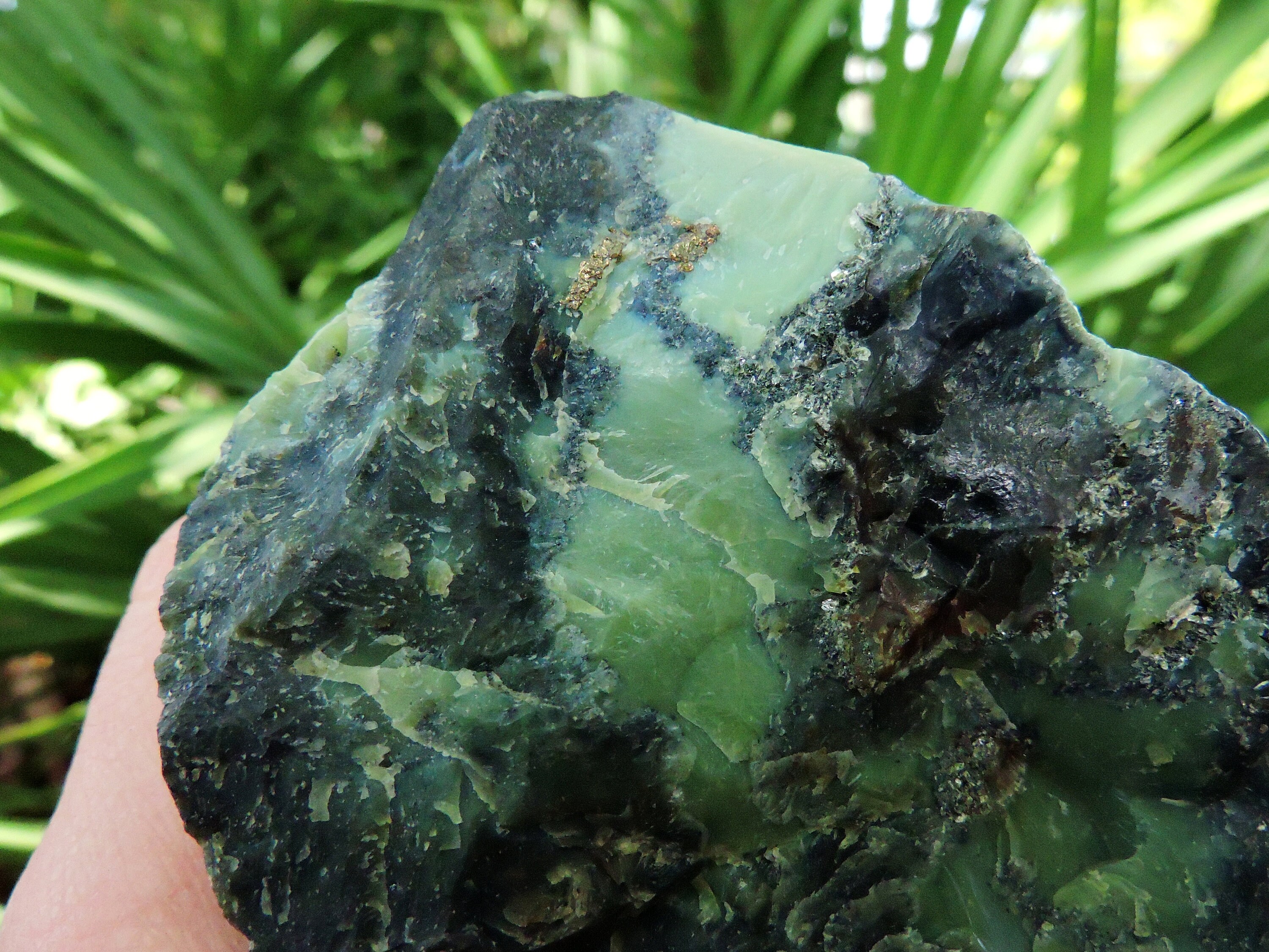 Serpentine With Magnetite Inclusions | Kazakh Mineral Specimen (626 G ...