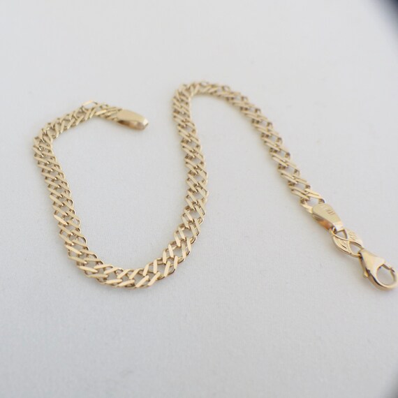 14K Yellow Gold Speciality Chain Bracelet