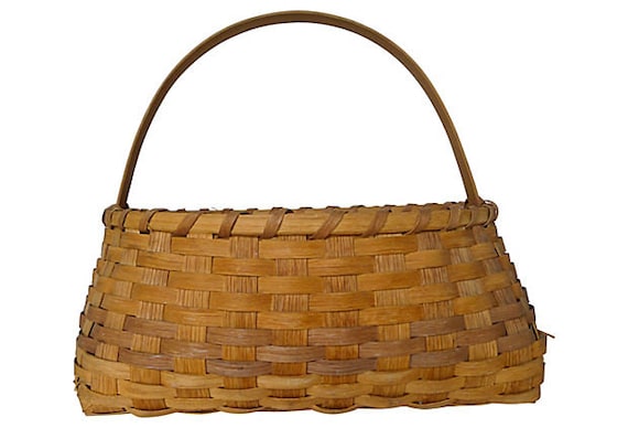 Vintage Handmade by J.jordan Country Basket Free Domestic Shipping Etsy