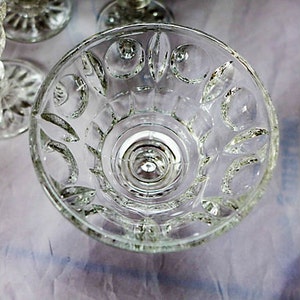 Vintage Set of 9 Clear Sherry /Wine Glasses Sterling Crystal Classique 3 X 4H Excellent image 3