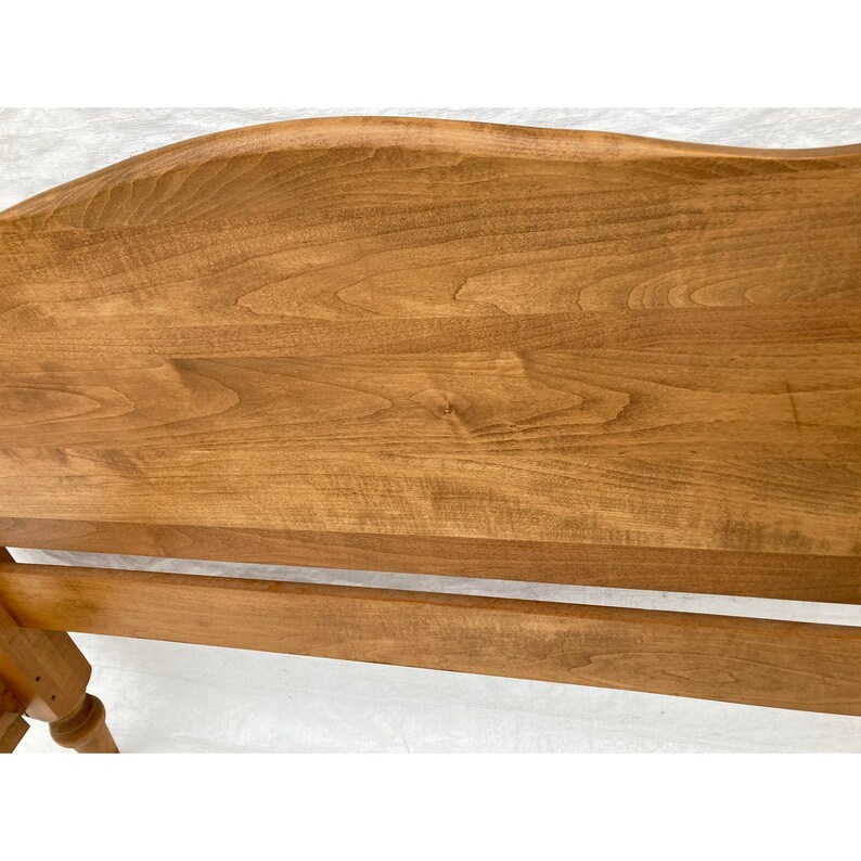 Farmhouse Style Maple Bed By Whitney 57 X 84 Etsy