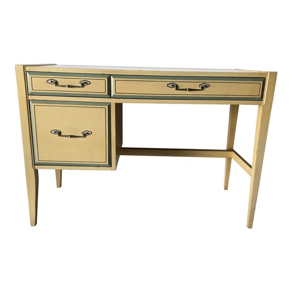 Hollywood Regency Style Apartment Size Desk 150 Miles From Our Etsy