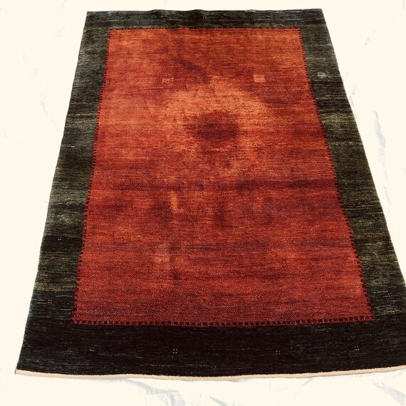 Estate Handmade Contemporary Area Rug 6.5 X 9.5 FREE DOMESTIC SHIPPING!!!