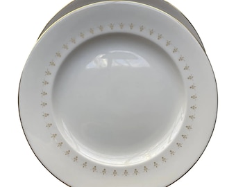Syracuse China " First Love " Pattern Dinner Plates- Set of 4, FREE DOMESTIC SHIPPING!