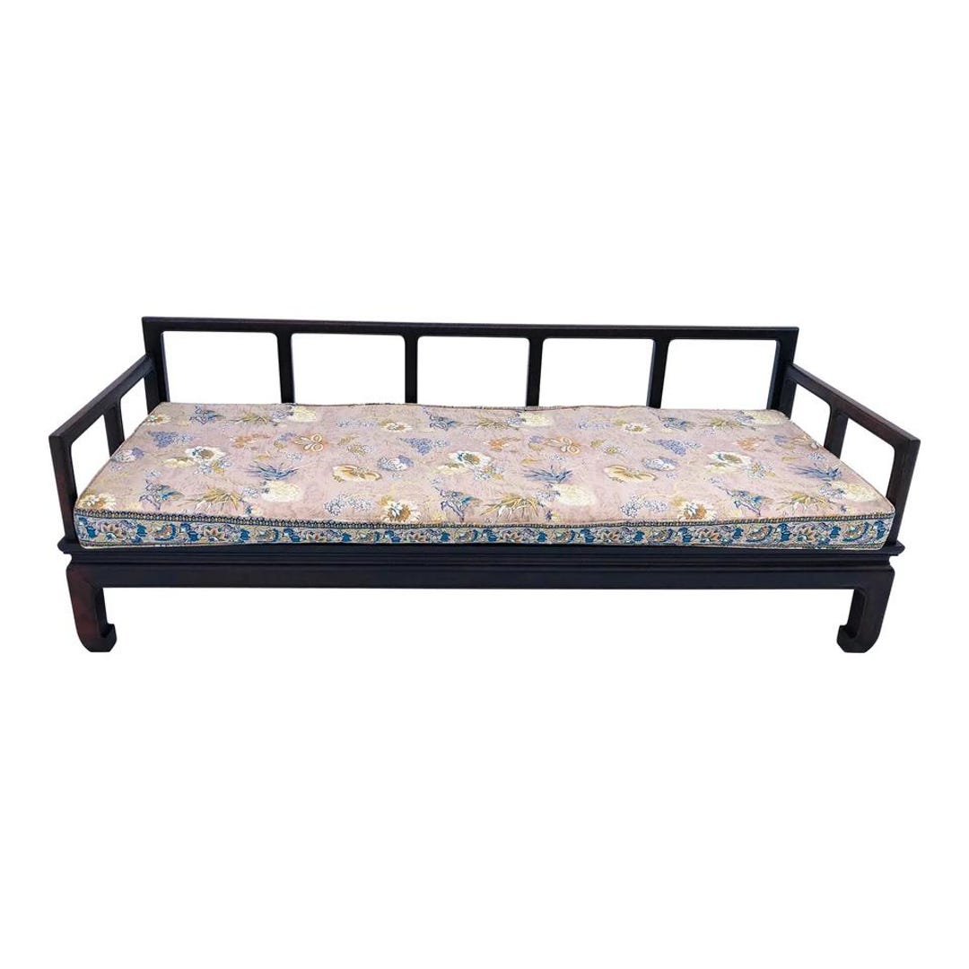 Vintage Asian Solid Dark Wood Ming Style Sofa/couch, 150 Miles FREE ...