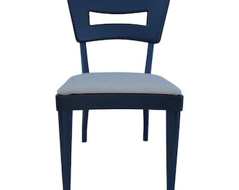 Heywood Wakefield Chair Painted in Charcoal Gray,FREE DELIVERY 150 Miles from Our Zip Code ( 06426) to yours, Please READ!!!