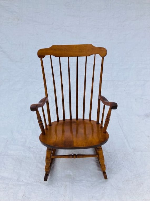 Maple rocking sale chair