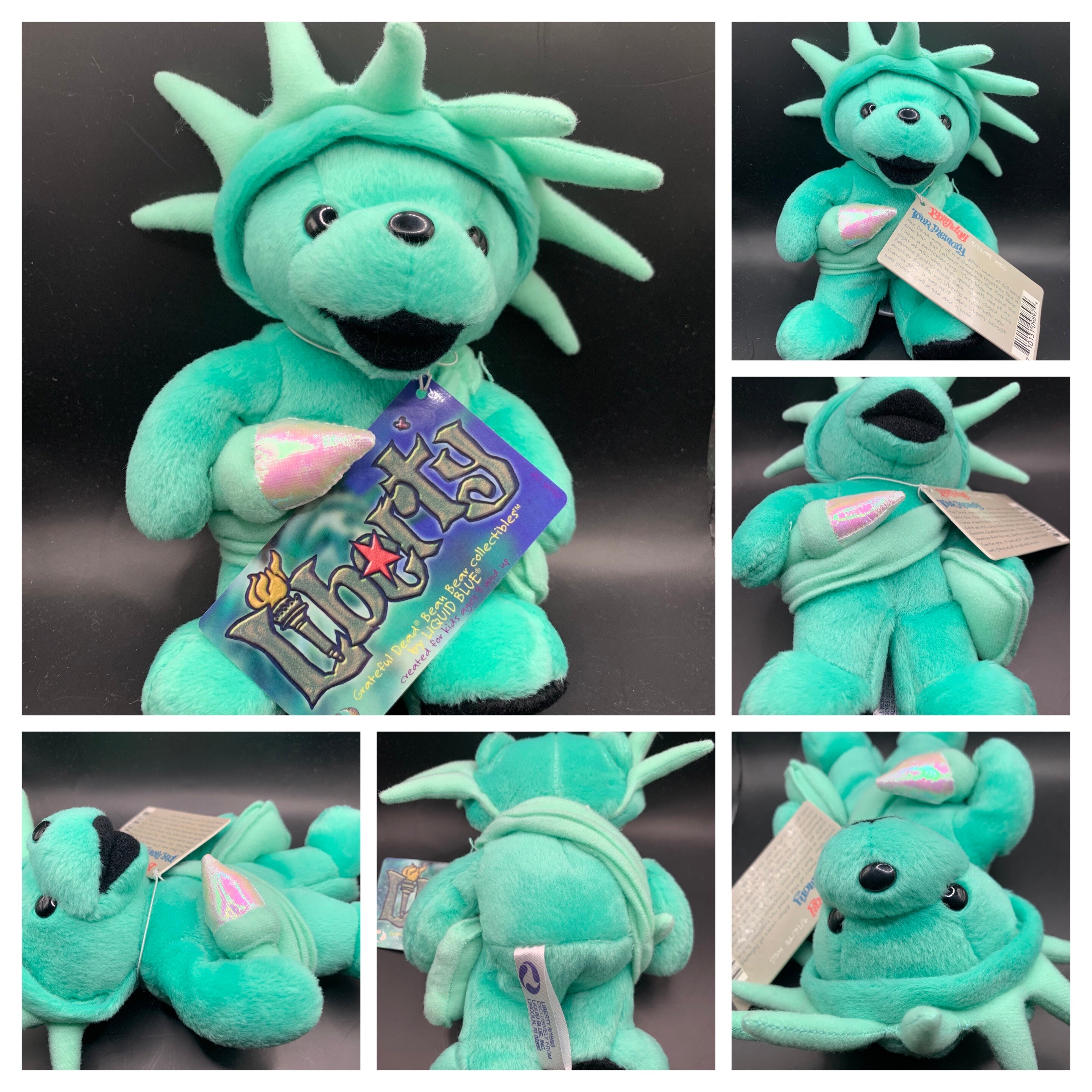 ぬいぐるみ Liberty;Grateful dead bear Liberty;Grateful dead bear