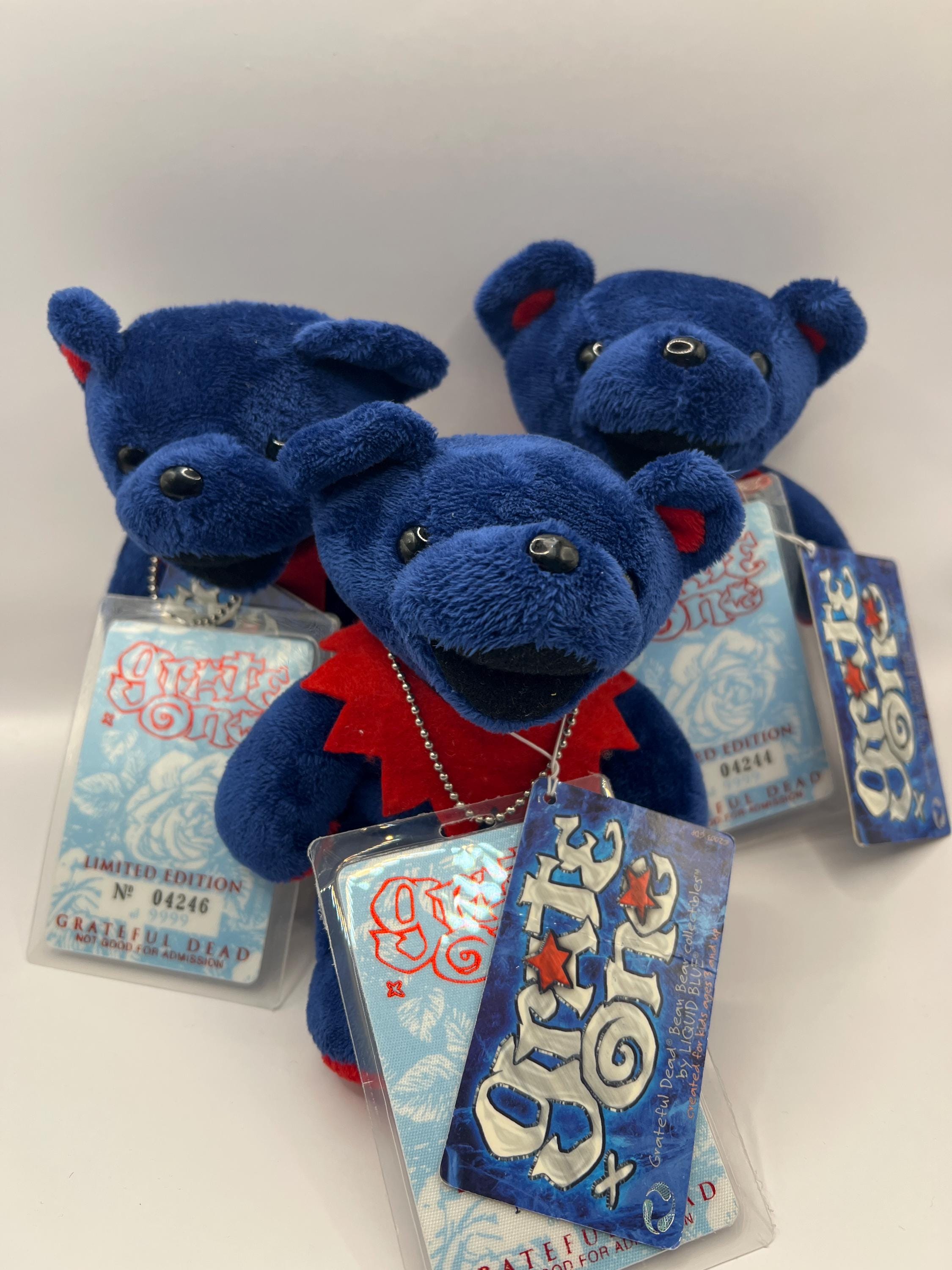 Limited Edition Grateful Dead Beanie Bears Grate One Limited