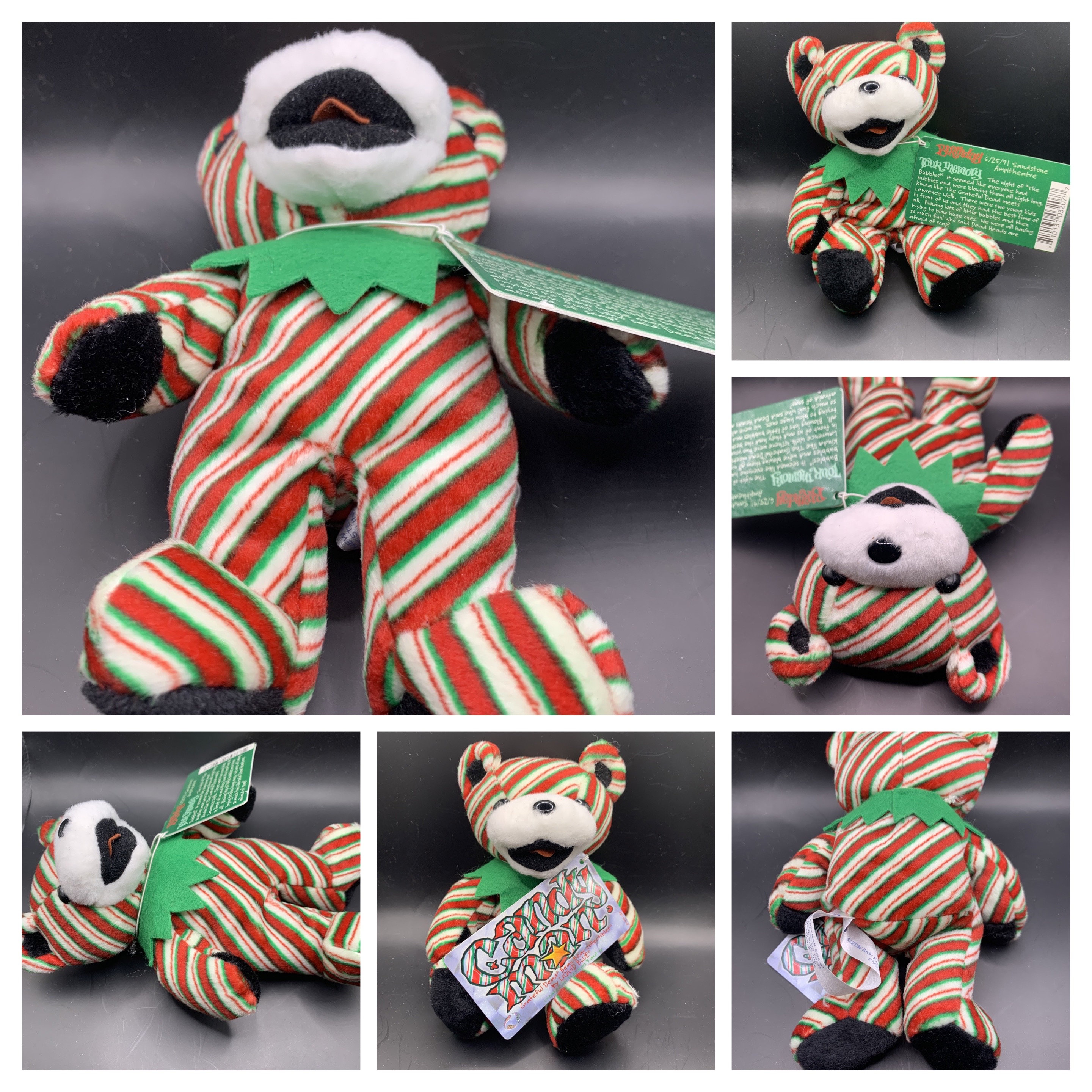 Edition 4 Grateful Dead Bean Bear Candy Man Deal Fall Tour Fire