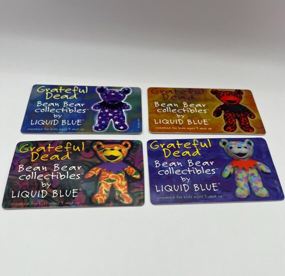 Grateful Dead Bean Bear Collectibles by Liquid Blue Promotional