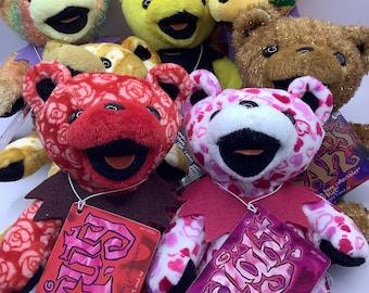 Edition 6 Grateful Dead Bean Bear Liquid Blue Beauty Big Boss Man California Iris King Bee Lazy Lightning Lovelight Mexicali Mr Fantasy