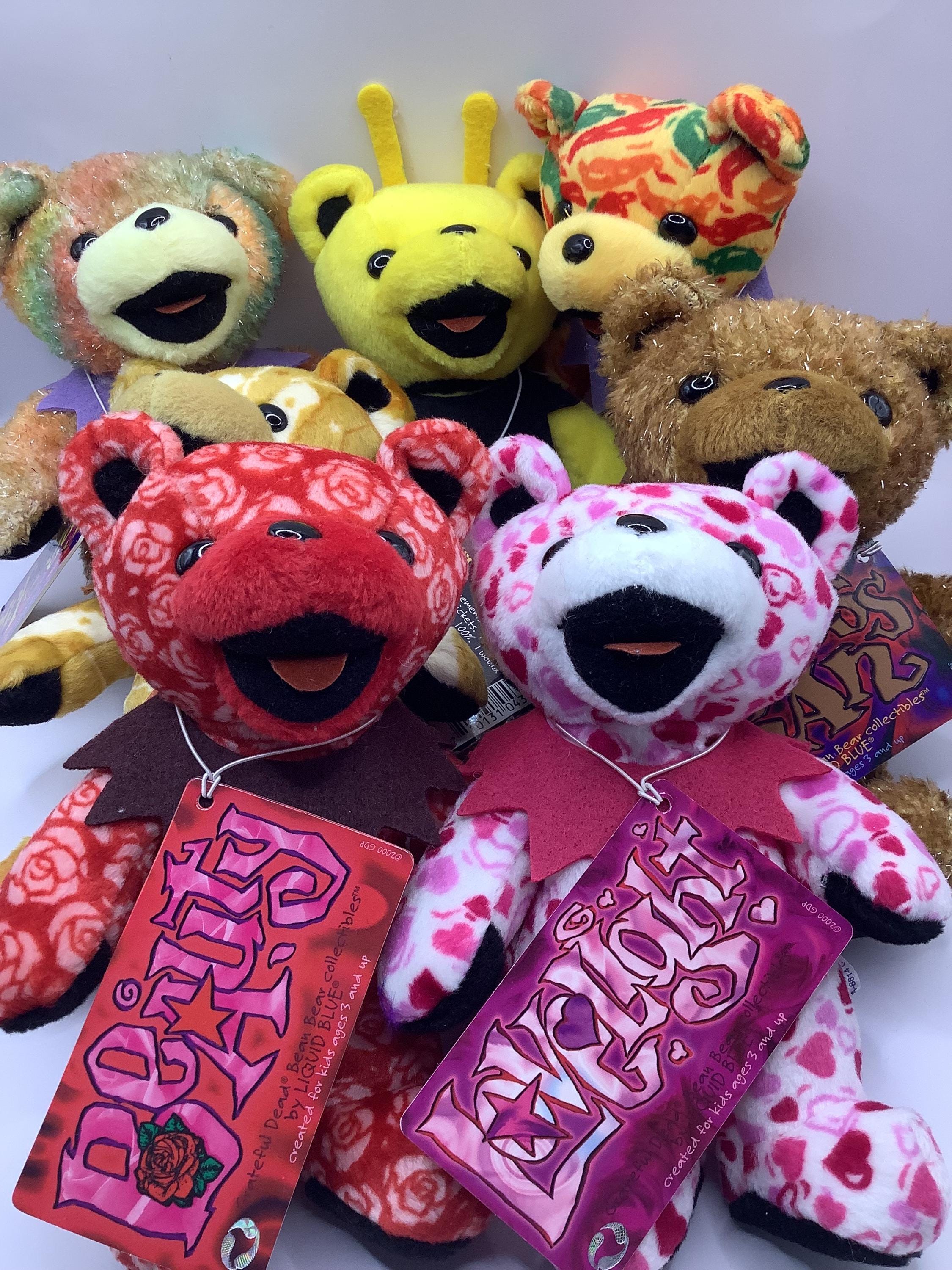 Grateful Dead Bean Bear - Etsy