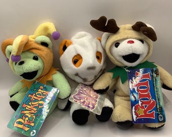 Edition 9  Grateful Dead Bean Bear Chillin Dreadhead Great Beyond Nicholas Prankster Puff Rudy Warlock Liquid Blue Tags