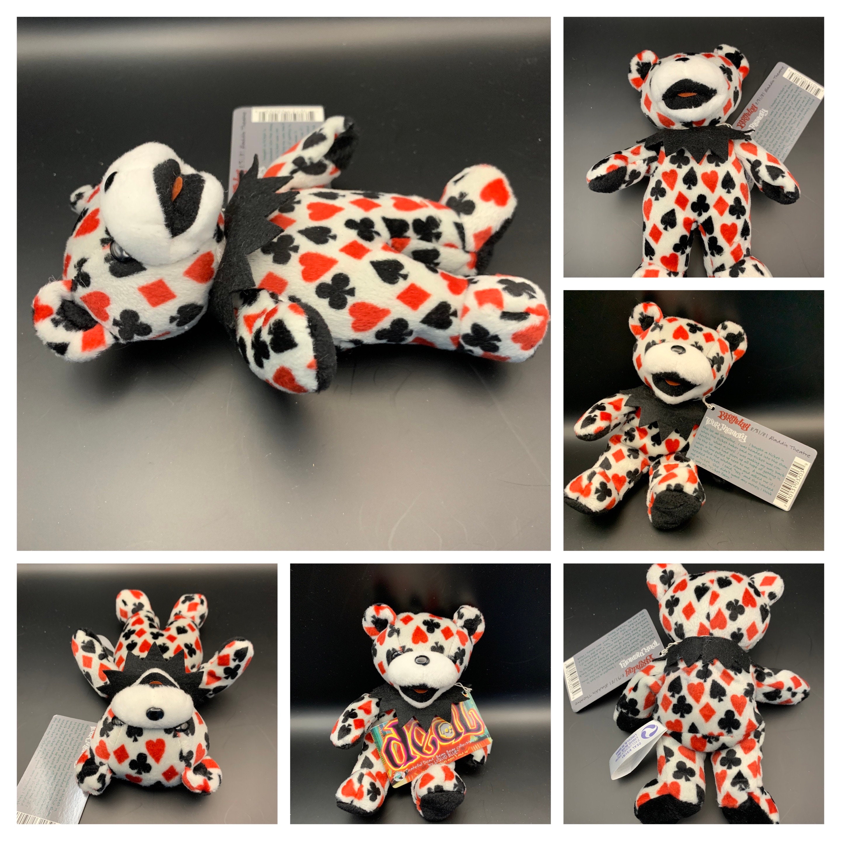 Edition 4 Grateful Dead Bean Bear Candy Man Deal Fall Tour Fire