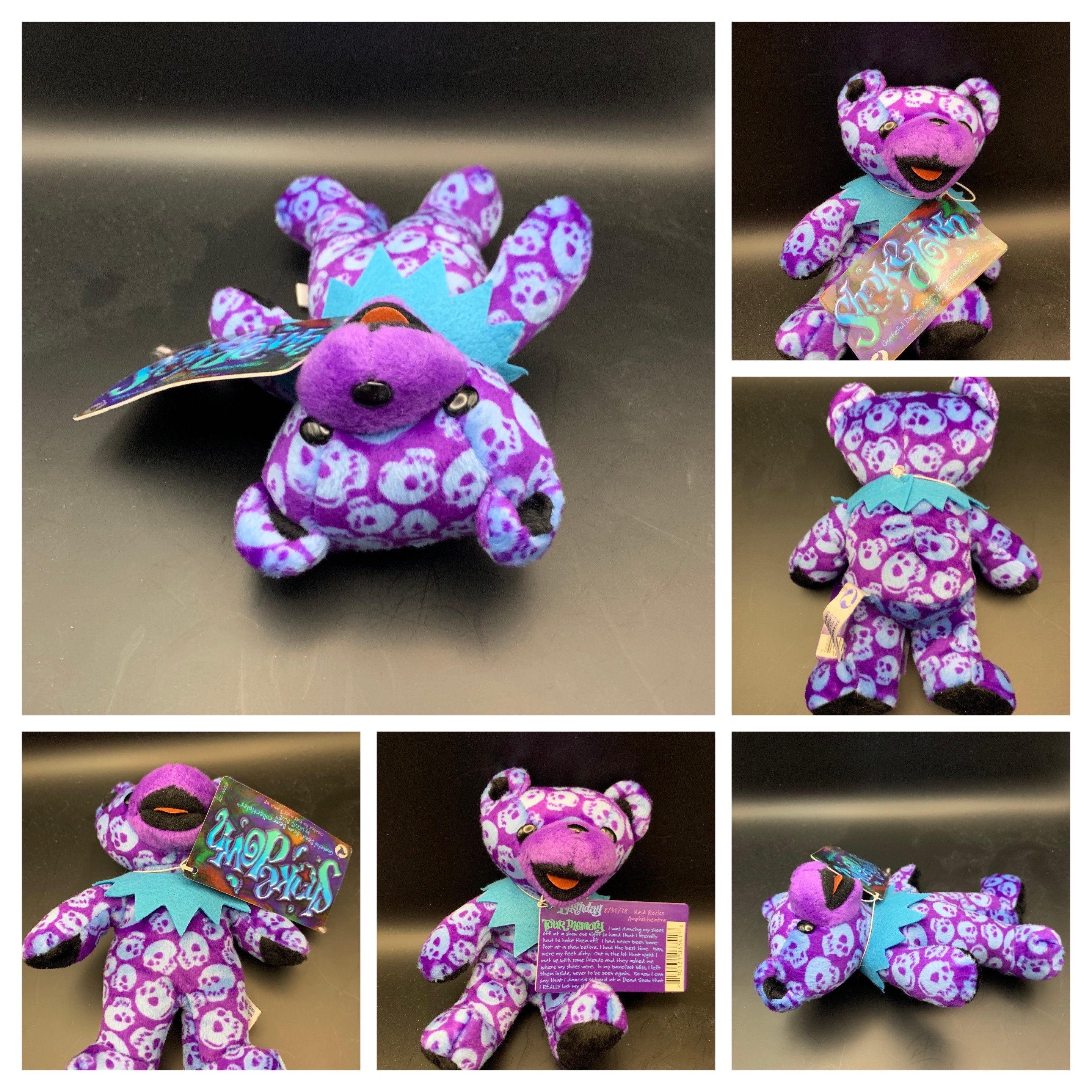 Edition 5 Grateful Dead Bean Bear Liquid Blue Aiko Alligator