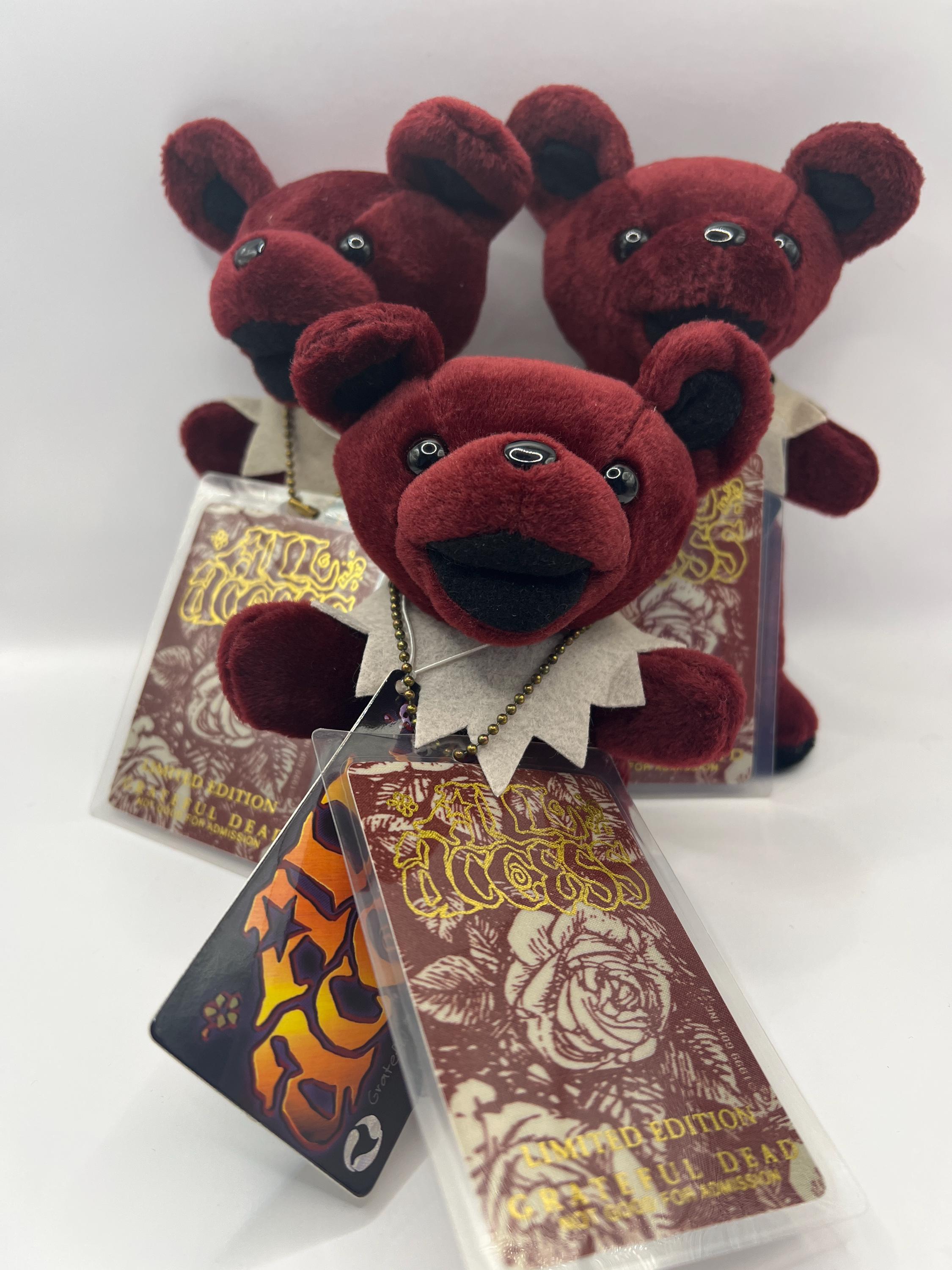 レアRuby;Grateful dead bear All Access Limited Edition Grateful Dead Bean Bear